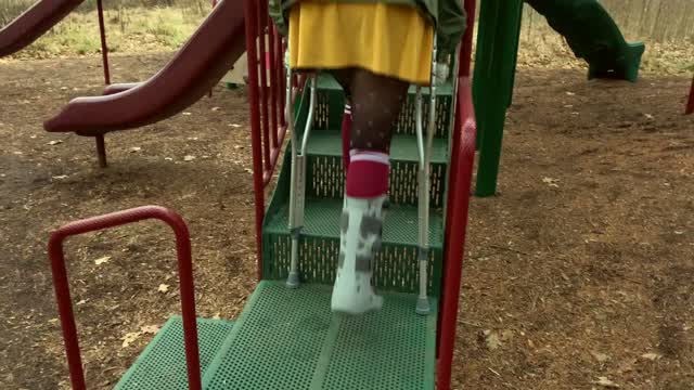 Crutching at the Park