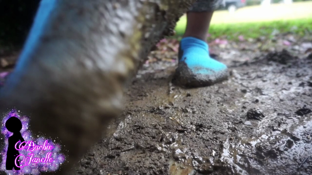Muddy Blue Socks