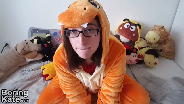 Playing in Front of My Daddy in My Charmander Kigu
