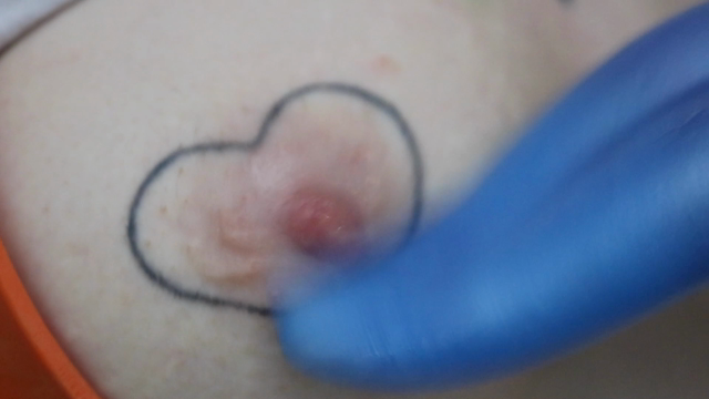 Leeloo Hairy Pussy Nipple Play