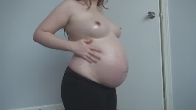 30 weeks pregnant Oil Play